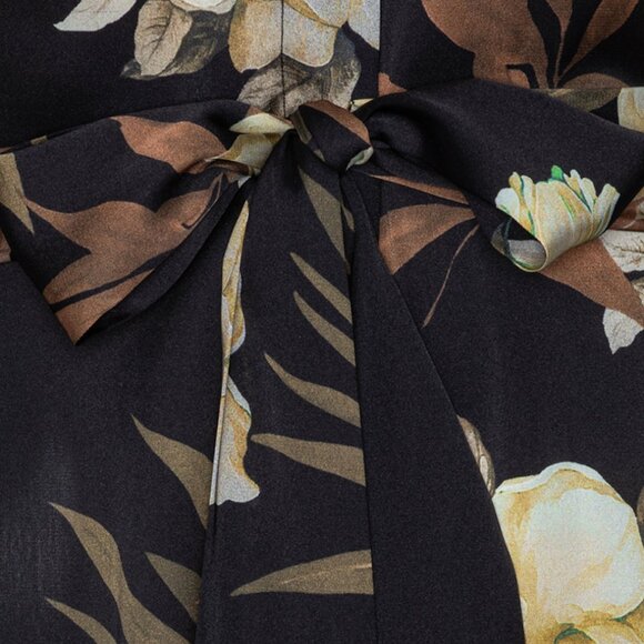 Karmamia Erin Dress_Black Floral NWT - Picture 2 of 4